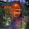 Gartenlaube aus Massivholz MINI – Gartengarnitur mit Überdachung – Bild 5