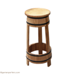 Hocker vom Fass