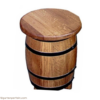Hocker aus Weinfass